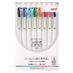 Uni-Ball One Gel Ink Ballpoint Pen 8 Pack