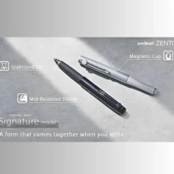 Uni-Ball ZENTO Signature Model 0.38mm Ballpoint Pen - Limited Edition