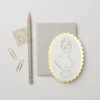 Wanderlust Classical Bust Mini Card