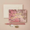 Wanderlust Pink Marble Birthday Card