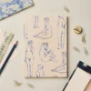 Wanderlust Blue Nudes Weekly Planner