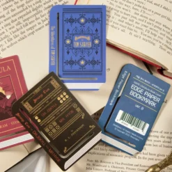 Wearingeul Edge Paper Bookmarks - World Literature B
