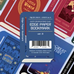 Wearingeul Edge Paper Bookmarks - World Literature B