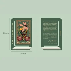 Wearingeul Edge Paper Bookmarks - World Literature B