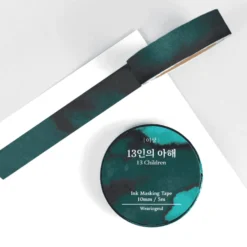 Wearingeul Korean Literature Ink Masking Tape