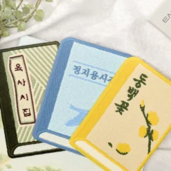 Wearingeul Korean Literature Embroidered Bookmark Set — 10 Bookmarks