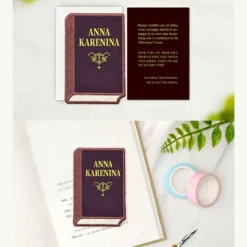 Wearingeul World Literature Embroidery Bookmark