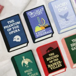 Wearingeul World Literature Embroidery Bookmark