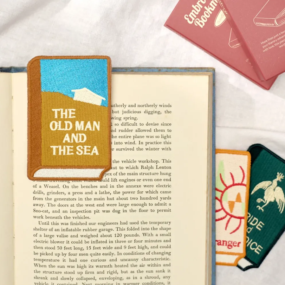 Wearingeul World Literature Embroidery Bookmark