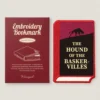 Wearingeul World Literature Embroidery Bookmark Set