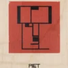 WOODHI Wooden Postcard - Portrart Piet