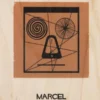 WOODHI Wooden Postcard - Portrart Marcel