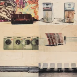 WOODHI Wooden Postcard - Photos Carts