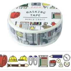 World Craft 15mm Masking Tape - School