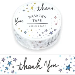 World Craft 15mm Masking Tape - Thank You