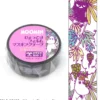 World Craft 15mm Moomin Clear Film PET Tape - Flower PU