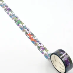 World Craft 15mm Moomin Clear Film PET Tape - Flower PU