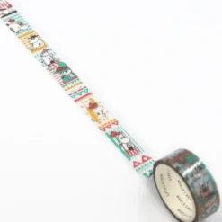 World Craft 15mm Moomin Clear Film PET Tape - Going