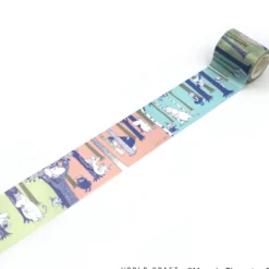 World Craft 45mm Moomin Curing Tape - Forest