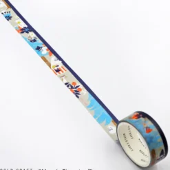 World Craft 15mm Moomin Masking Tape - Forest Grey