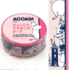 World Craft 15mm Moomin Masking Tape - Striped Pink