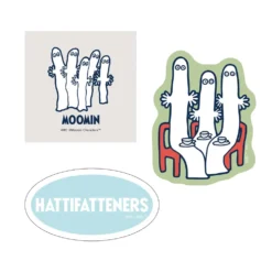 World Craft Moomin Sticker (Set of 3)