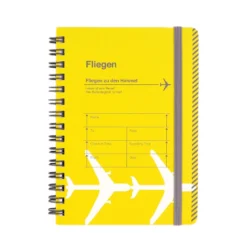 World Craft Fliegen Ringbound Notebook - A6