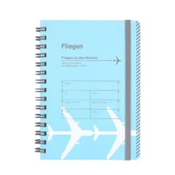 World Craft Fliegen Ringbound Notebook - A6