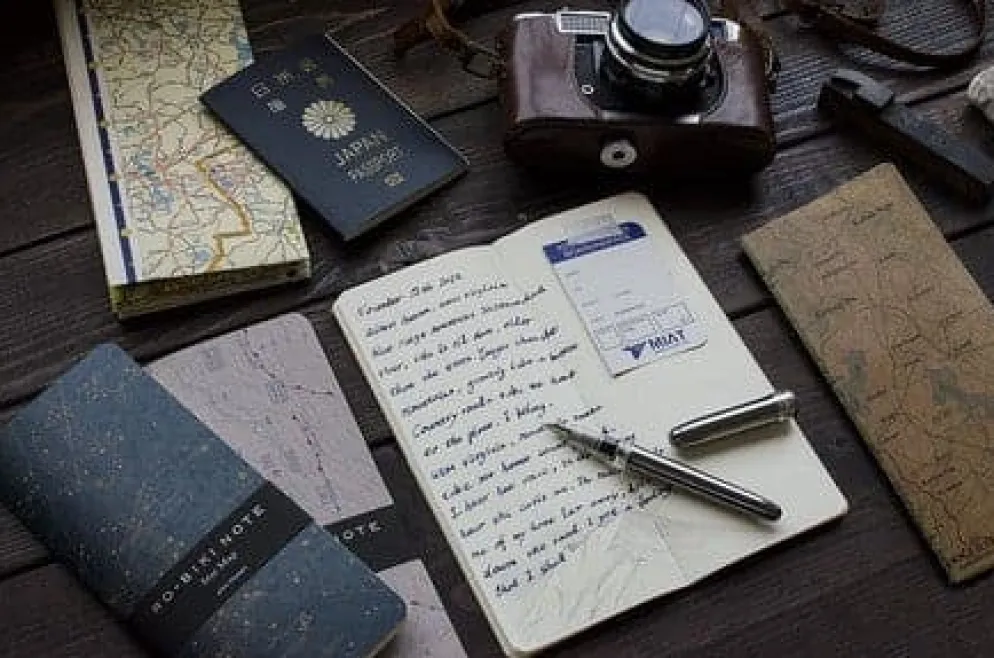 Yamamoto Paper RO-BIKI NOTE Weather Map Plain Notebook