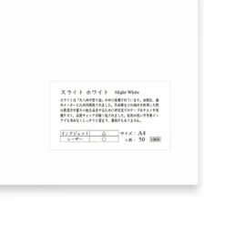 Yamamoto Paper Slight White A4 Textured Writing / Art Paper