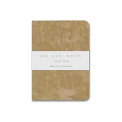 Yamamoto Paper Texture Series RO-BIKI Notebook, Japanese Pocket Size – Fushi-iro
