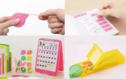 Yamato Tape'n'Fusen Tape Dispenser Lemon