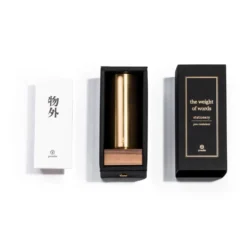 ystudio Classic Brass Pen Container