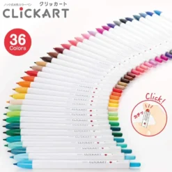 Zebra Clickart Marker Pens - Set of 12 (Standard, Light or Dark Colours)