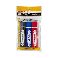 Zebra Hi-Macky Eraser Set of 3