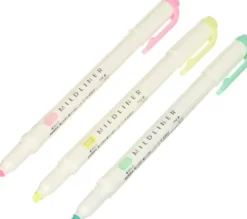 Zebra Mildliner 3 Colour Set