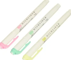 Zebra Mildliner 3 Colour Set