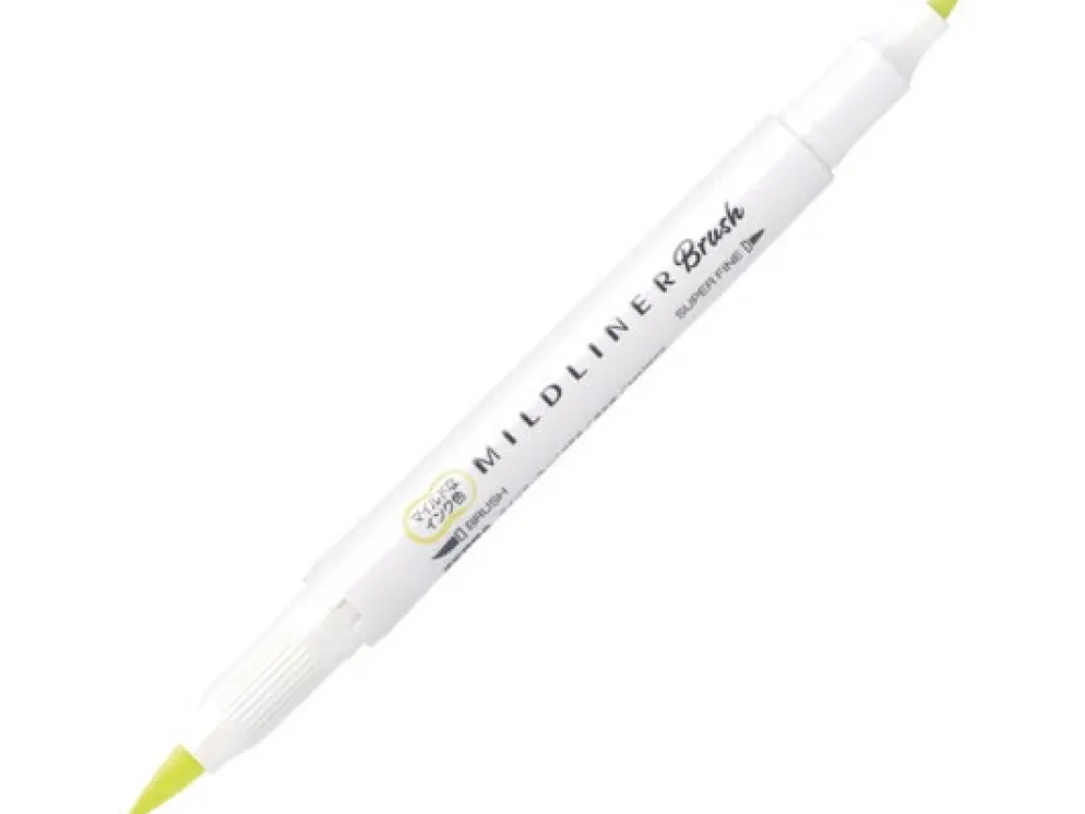 Zebra Mildliner Brush Pen Dual-Ended Highlighter