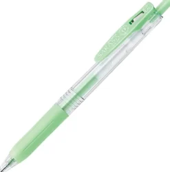Zebra Sarasa Clip Ballpoint Gel Pen - Milk Colours (Pastels)