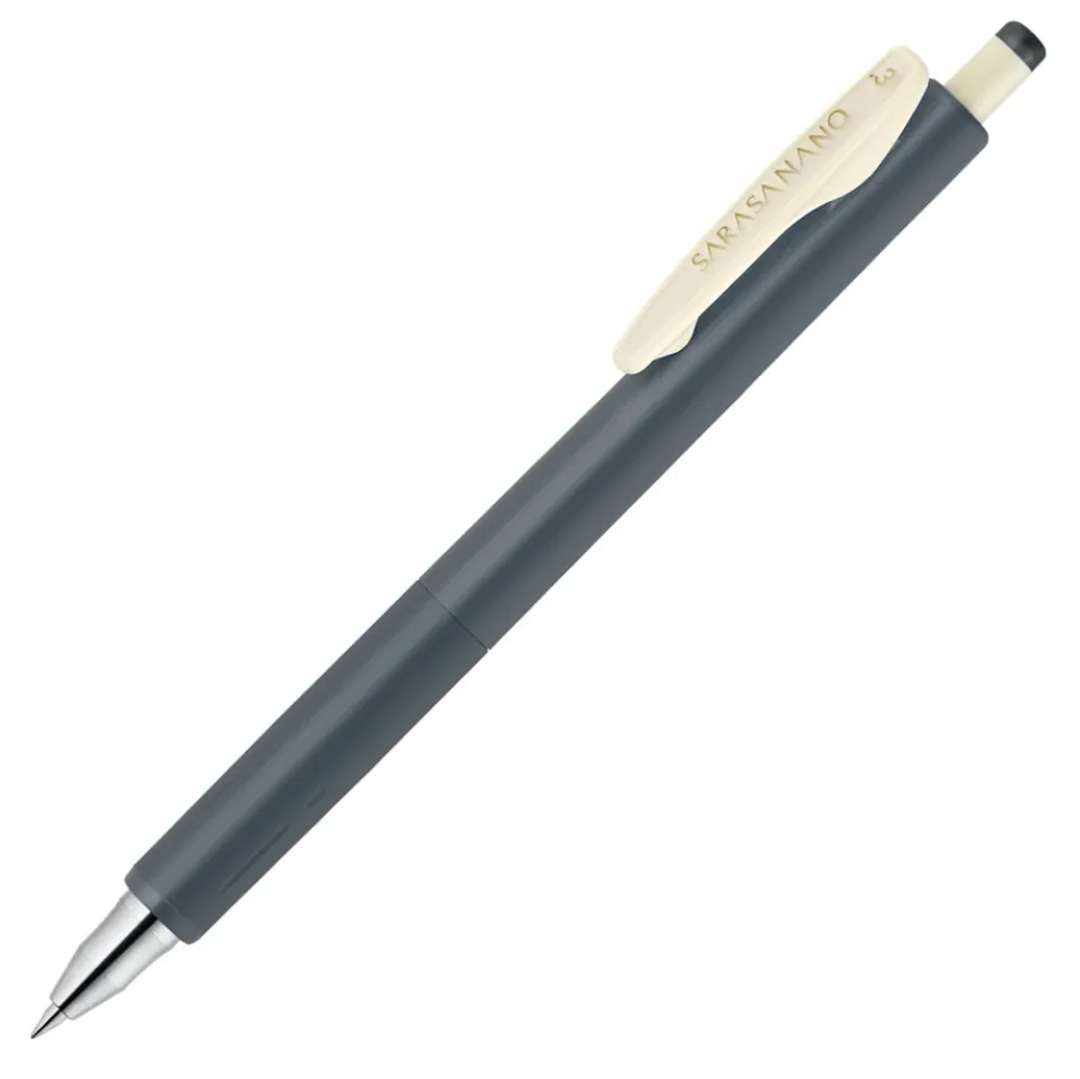 Zebra Sarasa Nano Vintage Colour Gel Pen – 0.3 mm [Smoke Colour Series, Limited Edition]