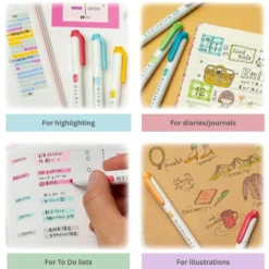 Zebra Mildliner Highlighter Set of 5 (New 2025 Colours)