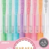 Zebra Sarasa Milk Colours 0.5mm - 8 Pen Set